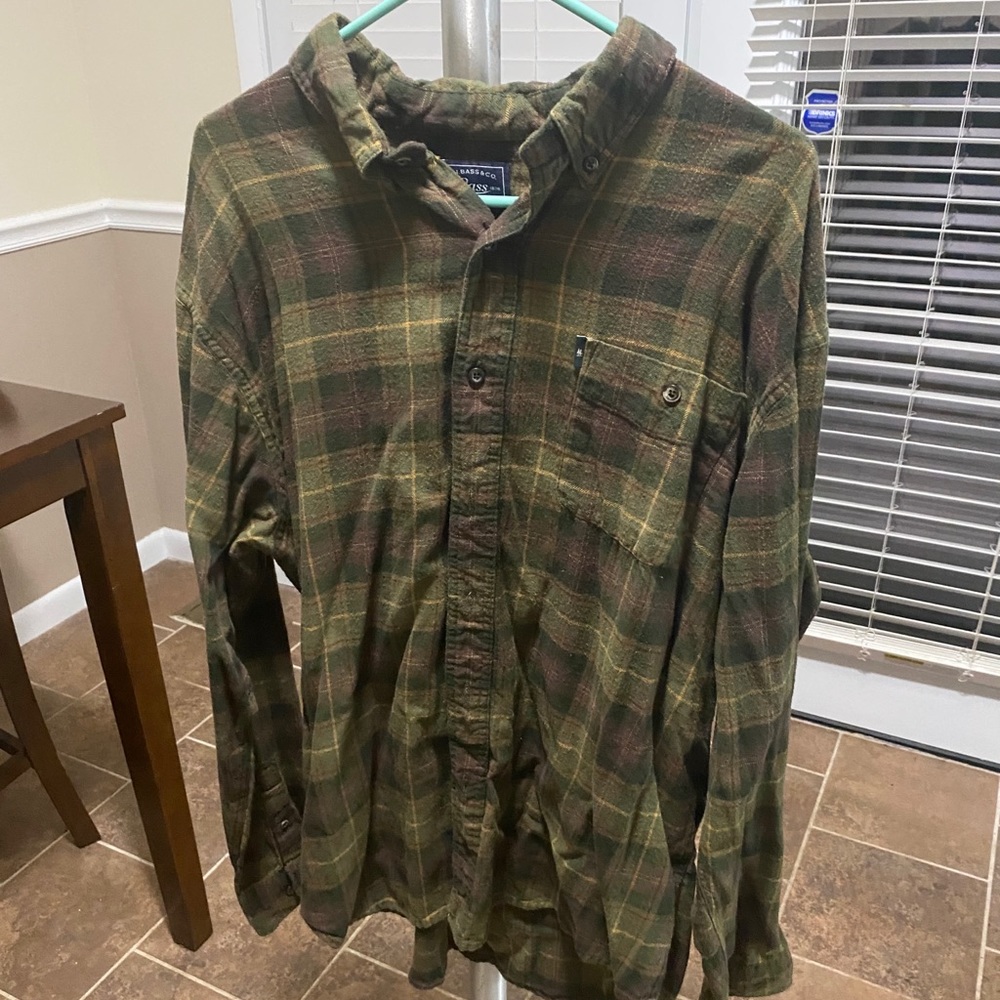 Bass flannel shirt